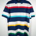 NWT POLO RALPH LAUREN CLASSIC FIT Multicolor Striped Mesh Polo Shirt Size S