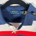 NWT POLO RALPH LAUREN CLASSIC FIT Multicolor Striped Mesh Polo Shirt Size S