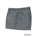 NEW THEORY GEO PRINT SHIMMER POCKETS MINI PENCIL SKIRT SZ 8