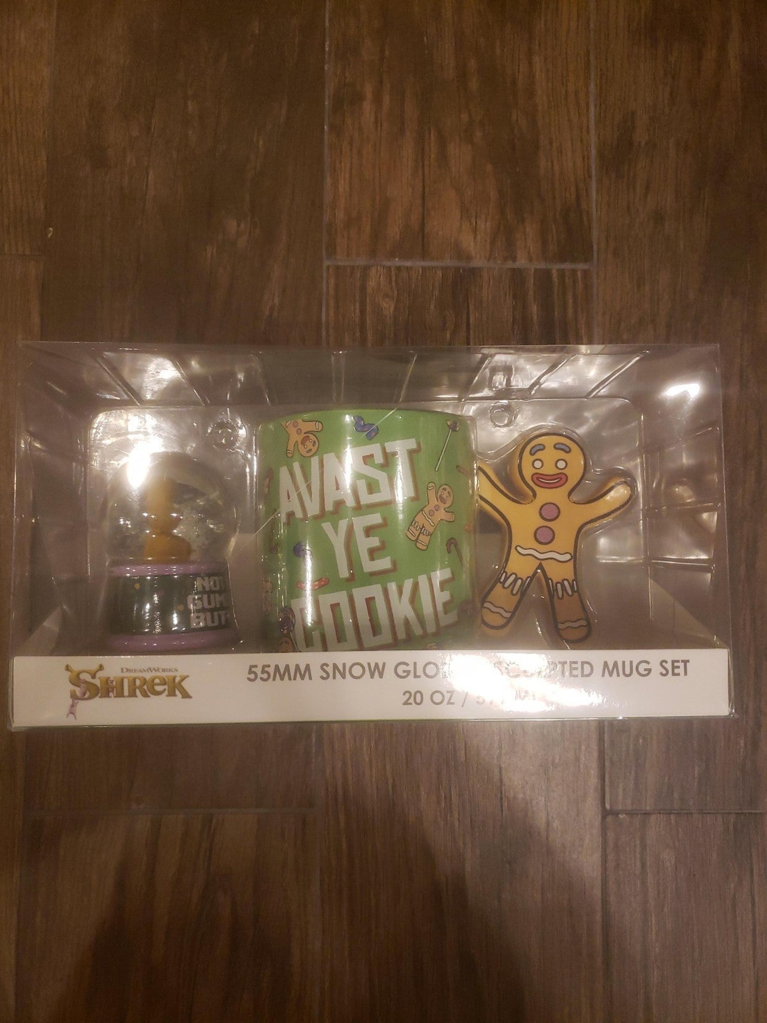 Shrek Snow Globe and Sculpted Mug Set