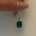 The Emerald Stunner Pendant Necklace in 925 silver