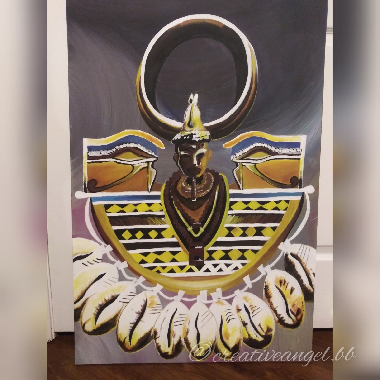 Relic of Dendera African Painting