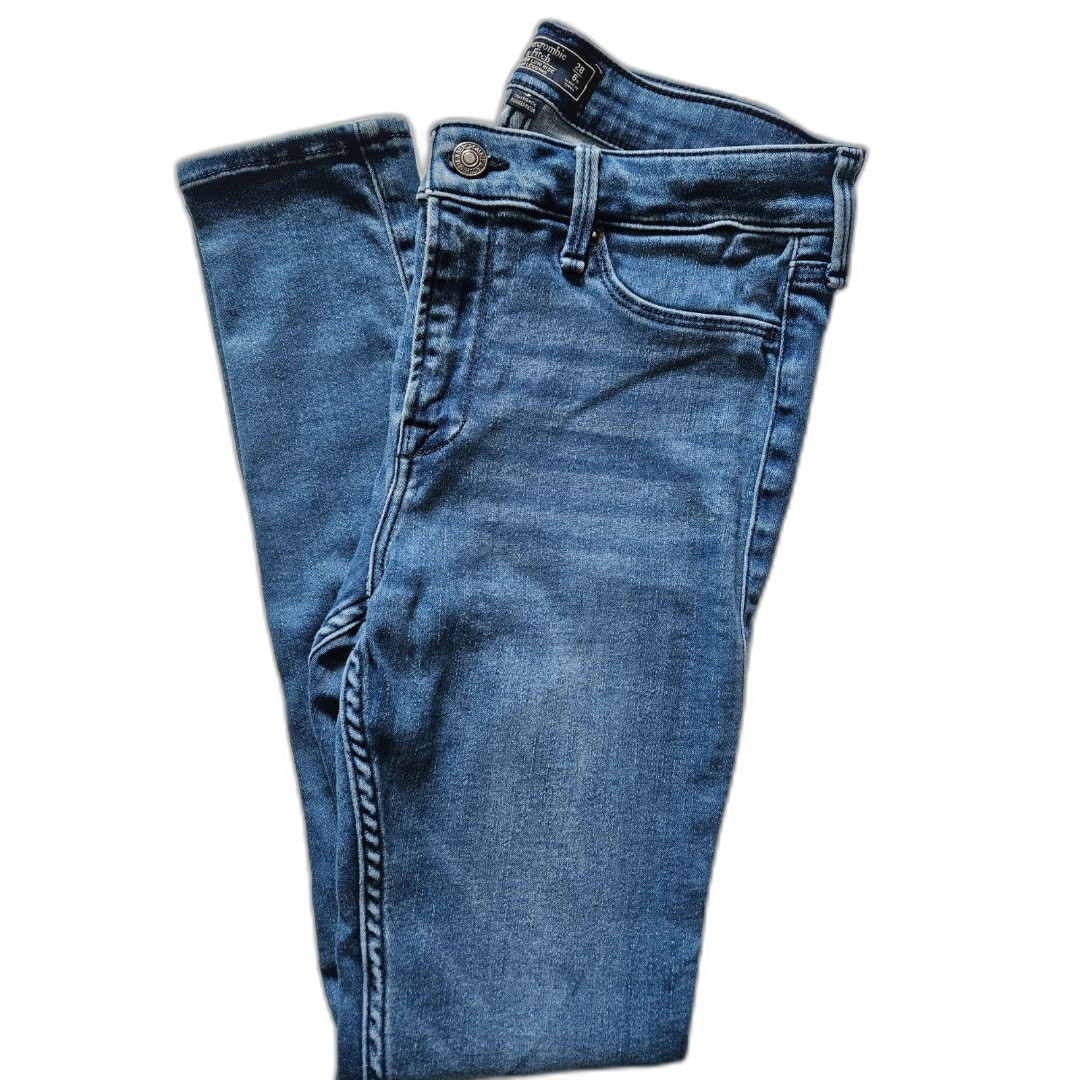 Abercrombie Fitch Stitch Denim Leggings Jeggings for Women Mercari