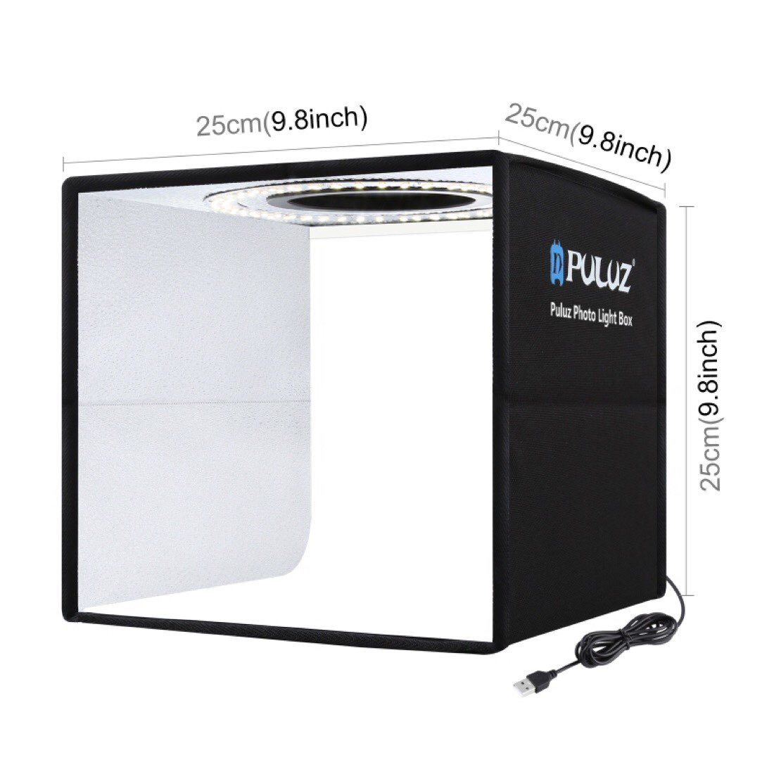 Photography studio light camara box