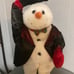 Gemmy Mr Snow Business Spinning Snowflake Snowman