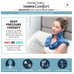 Calming Comfort ThermaComfort Neck Wrap, Weighted Heat Therapy Scarf,