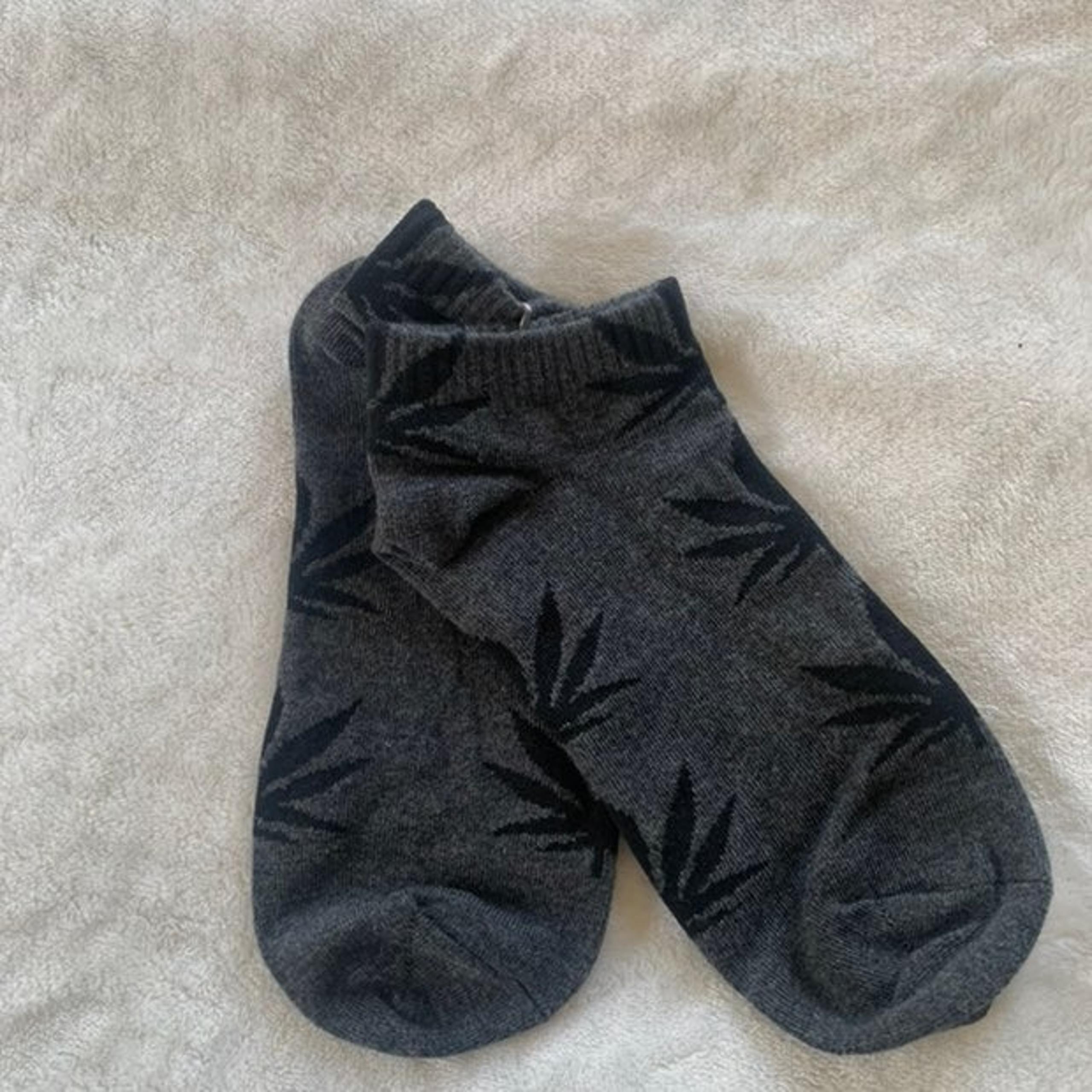 Grey Weed Socks