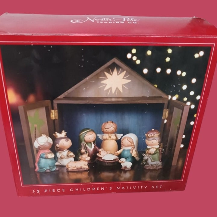 Jc.penney home 12 pcs childrens nativity set