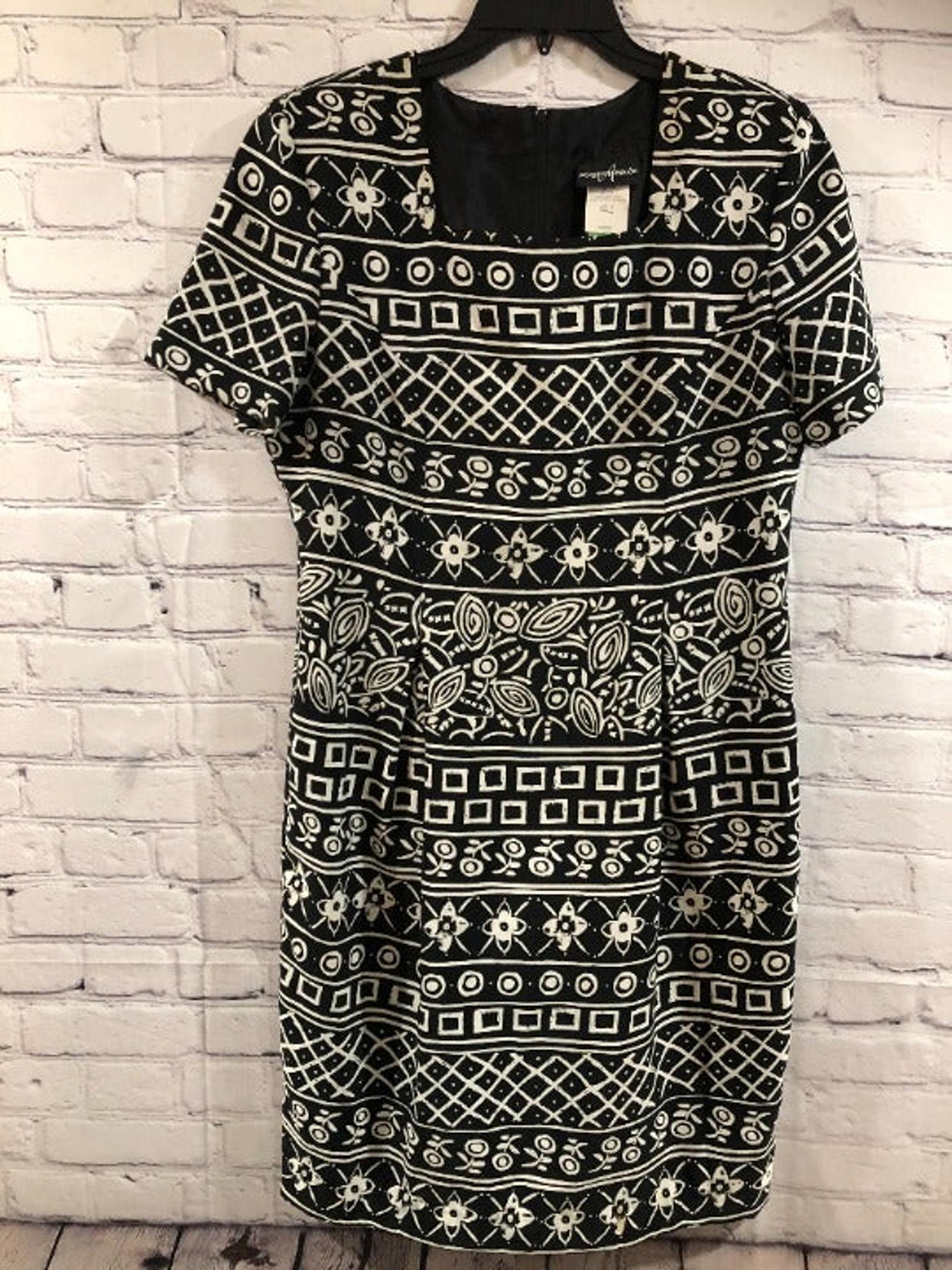 Positive Attitude square neck dress