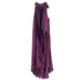 MAC DUGGAL Dress Size 4 Evening Gown Purple Pleated Satin Tie Neck High Low