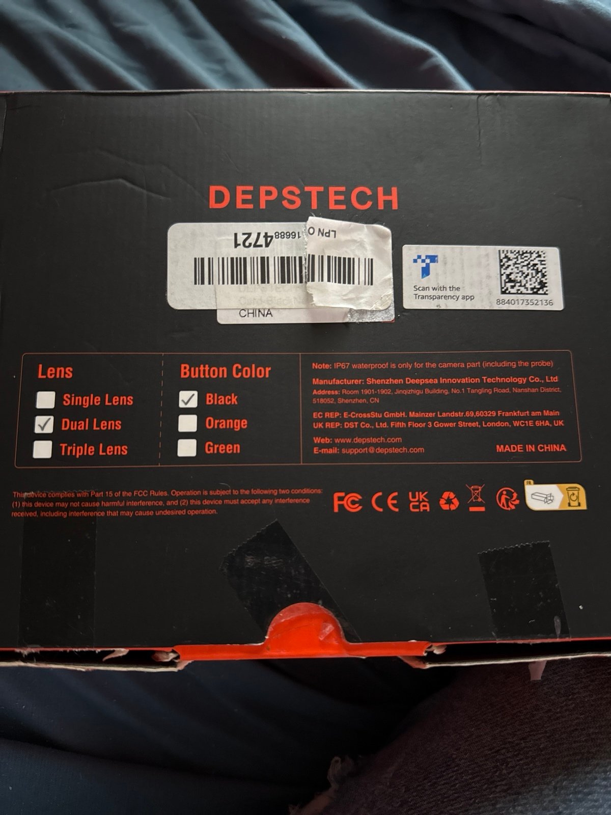 Ds300 professional industrial endoscope