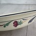 Lenox Chinastone POPPIES ON BLUE Red Flowers Blue Leaves 10 1/4 Rim Pie Plate