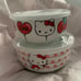 Hello kitty ceramic bowl set of 2