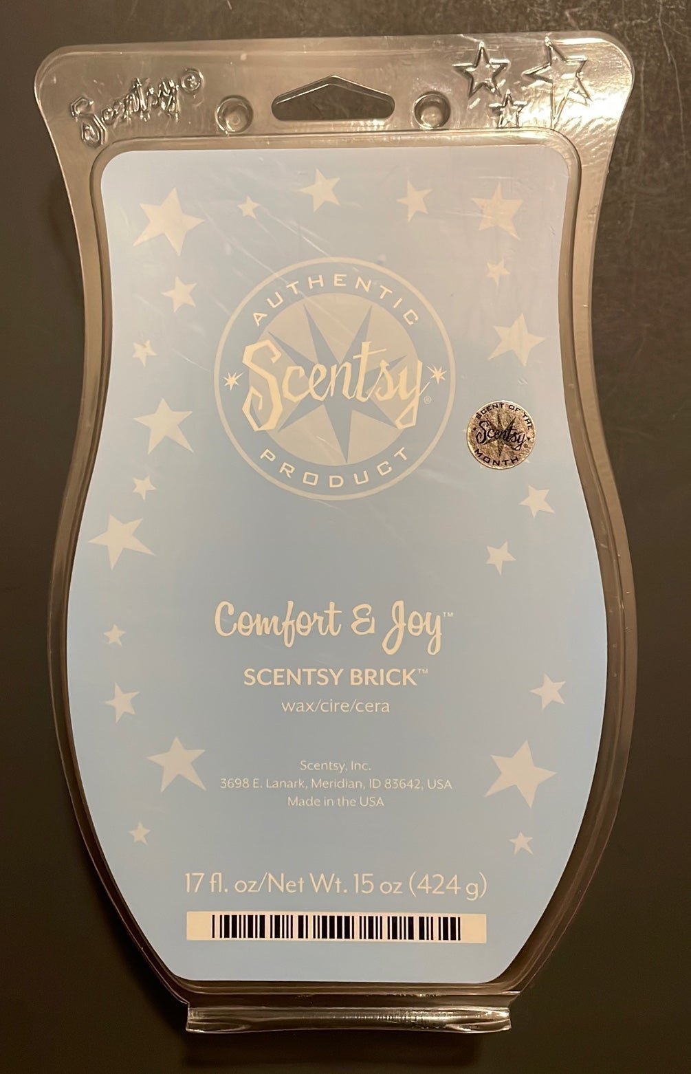 Scentsy Brick Comfort & Joy *Vintage*