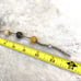 Vintage quartz tassel beaded necklace