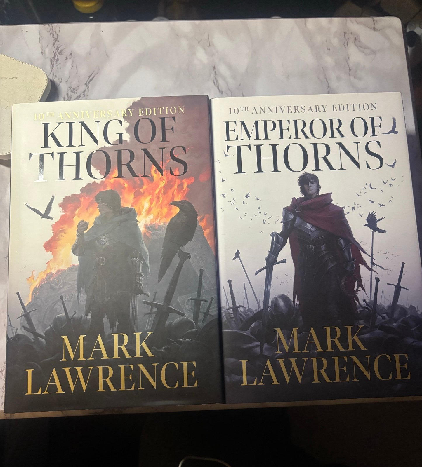 Broken Binding King of Thorns & Emperor of Thorns SIGNED