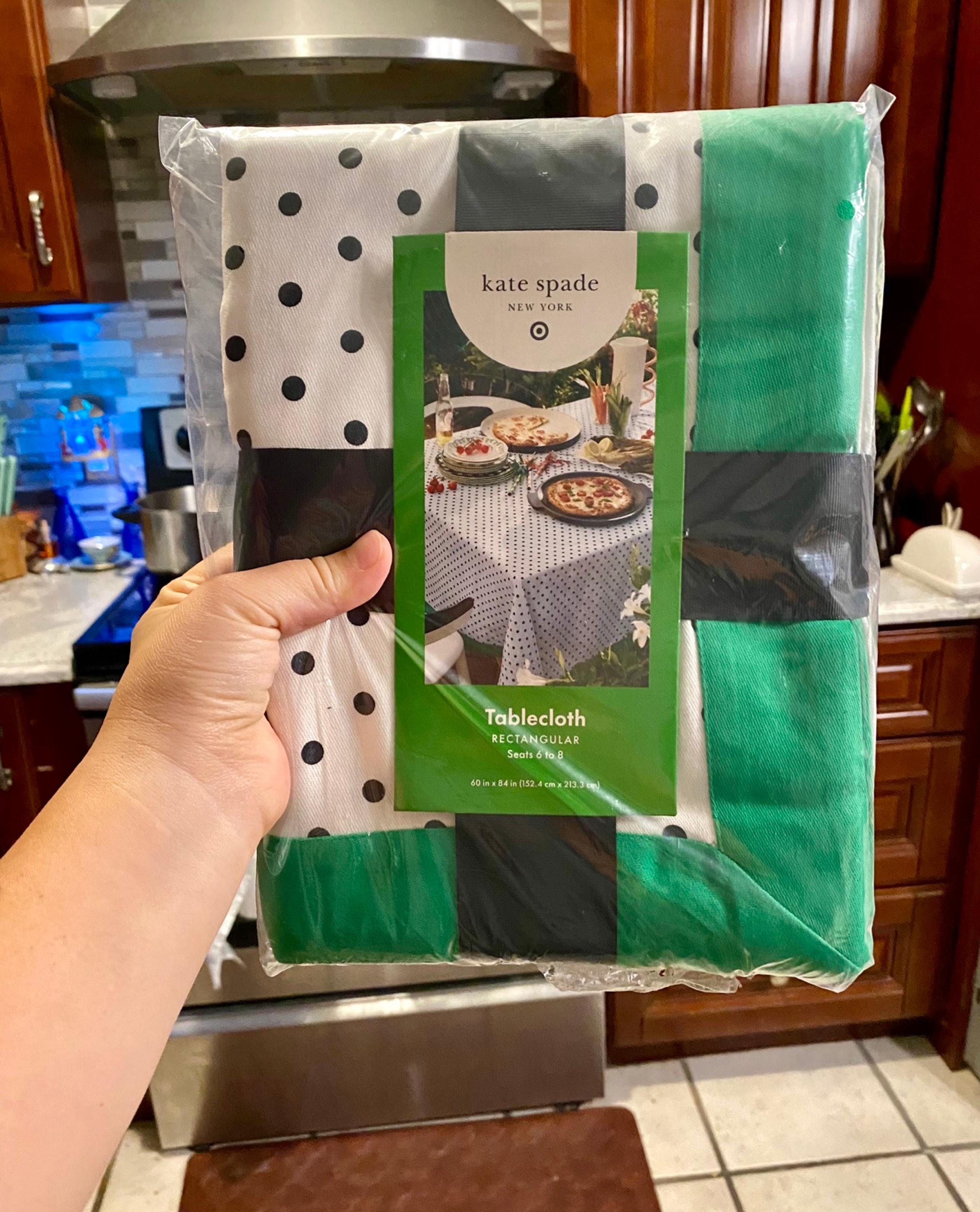 Kate Spade x Target Polka Dot Tablecloth 60” x 84”