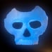 3d printed Call of duty Ghost mask glow in the dark.