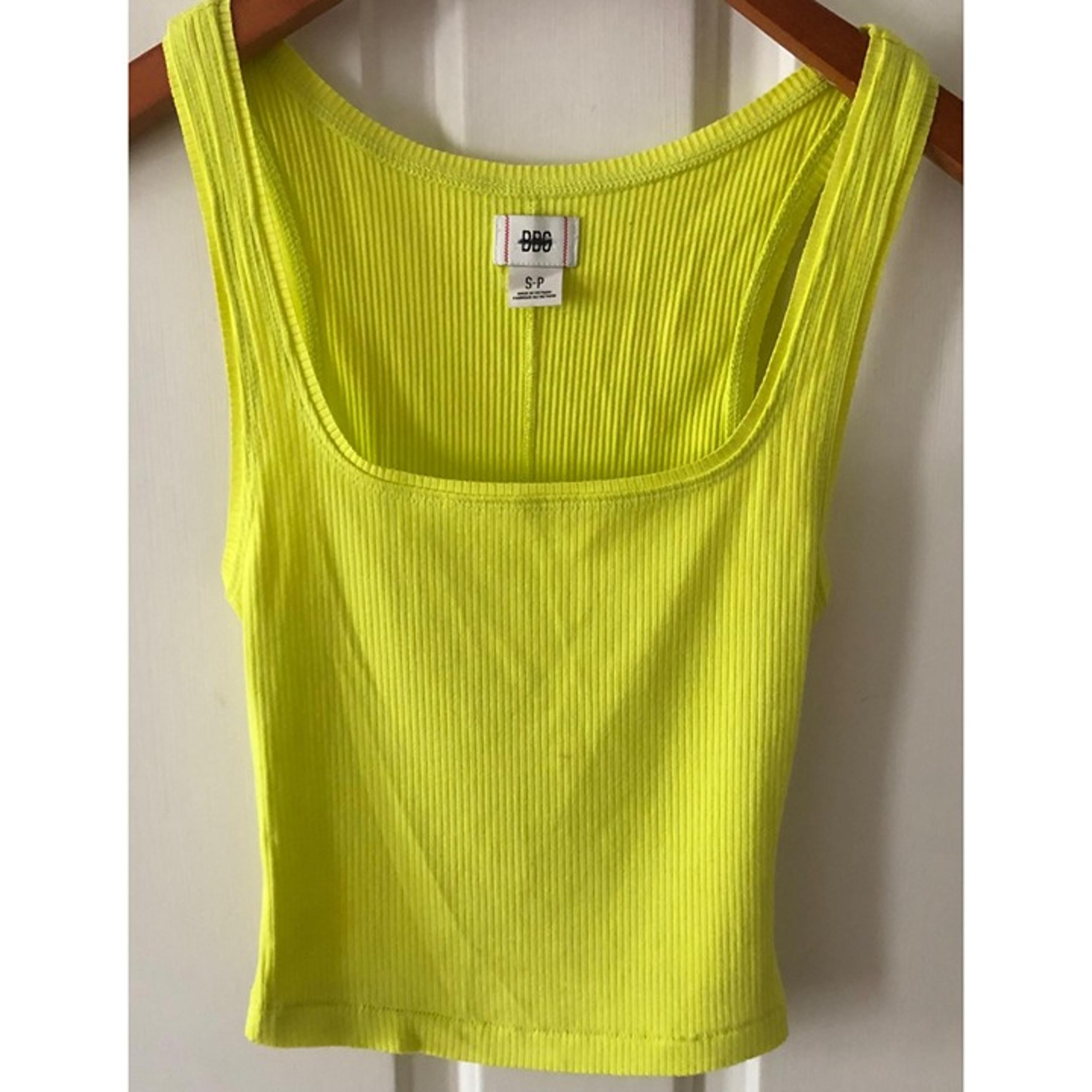 URBAN OUTFITTERS Women's Yellow Tank Top Size SP
