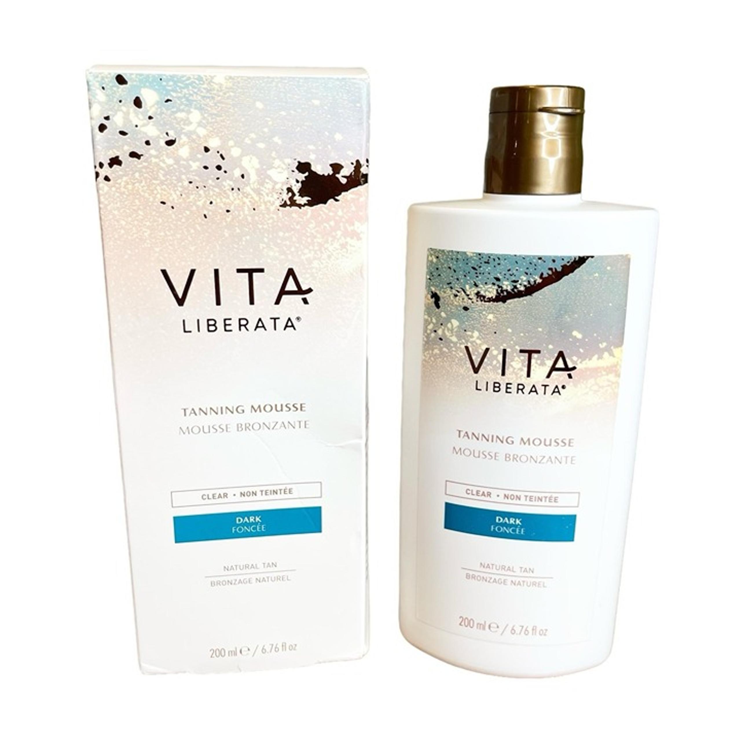 Vita Liberata Tanning Mousse 200ml - 6.76 Oz. Clear Dark Natural Tan