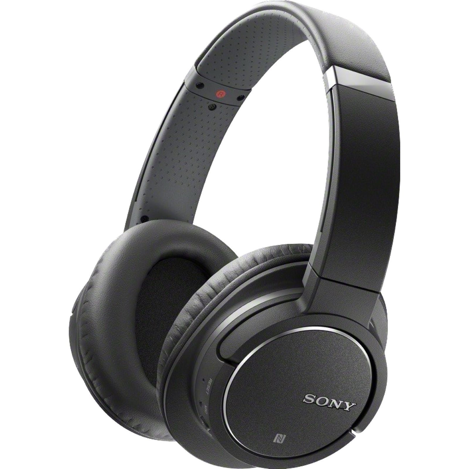 SONY Wireless Noise Cancelling Stereo Headset + Case + Charging Cord, Black