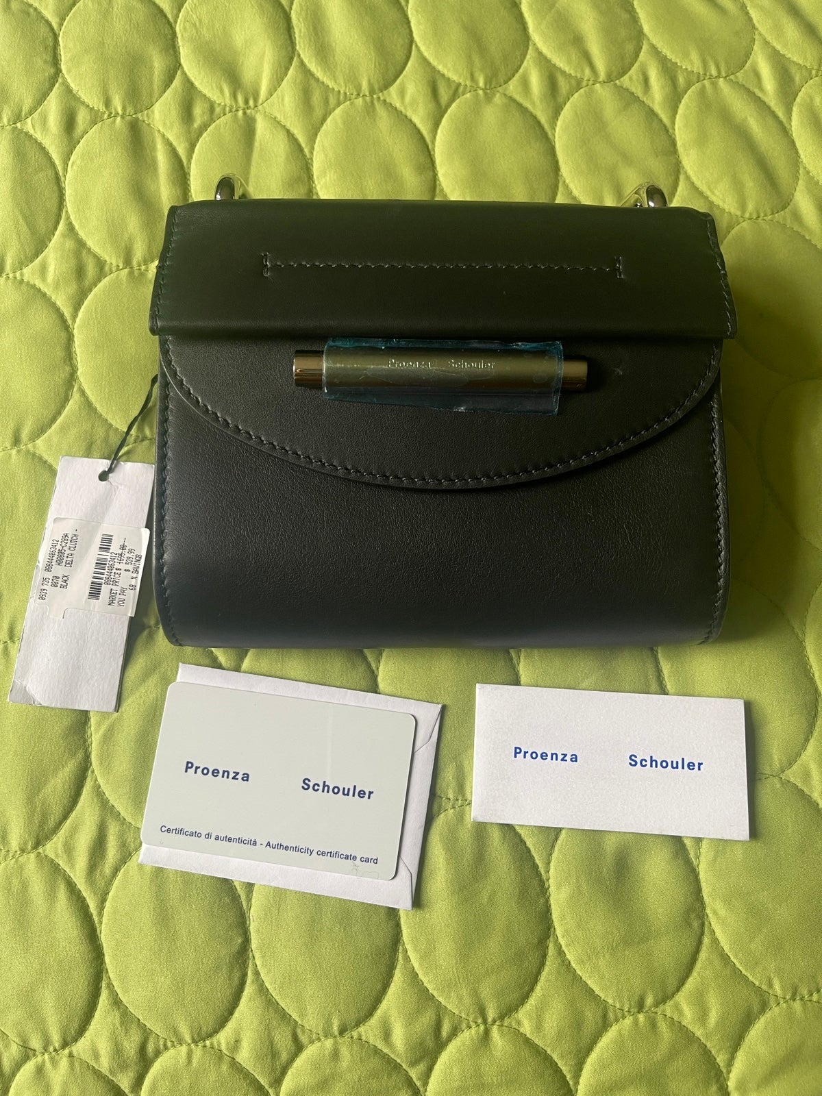 Proenza Schouler Delta clutch