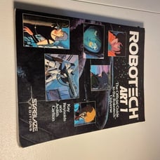 Robotech 1 Art Book 1st printing 1986 anime mecha manga Starblazer editions