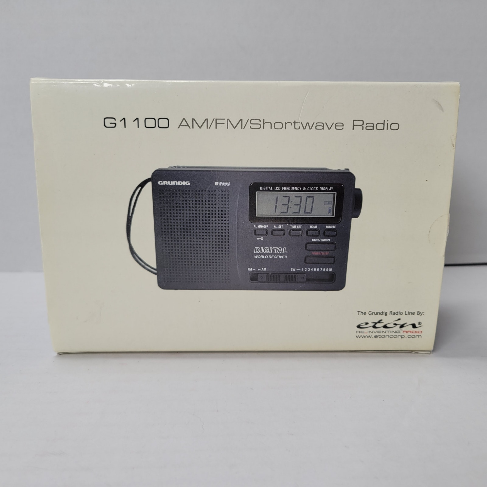 Grunding G1100 portable am/fm shortwave black radio tested