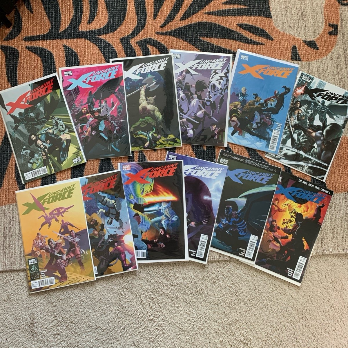 Marvel Uncanny X-Force 1-11 Remender comic book lot