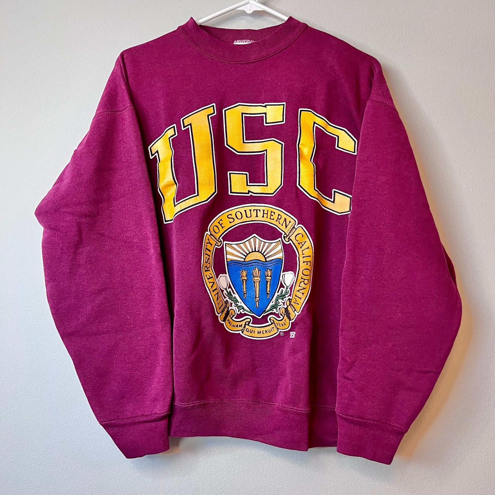 the most fashionable Vintage USC Sweatshirt Size Large Men the most fashionable Vintage USC Sweatshirt Size Large Men