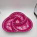 Pink hacienda barro inspired chip dish