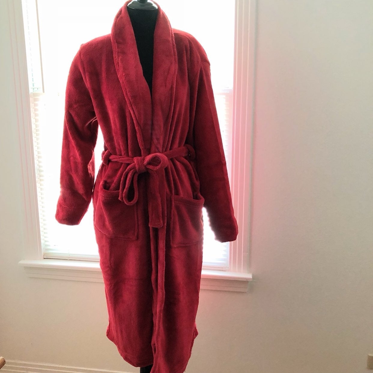 Sz L Red Spa Robe