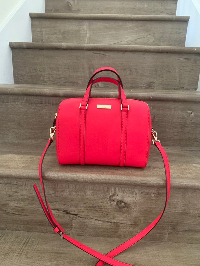 NWT Kate Spade Mini Cassie Newbury Lane Satchel Crossbody Desertrose WKRU2852