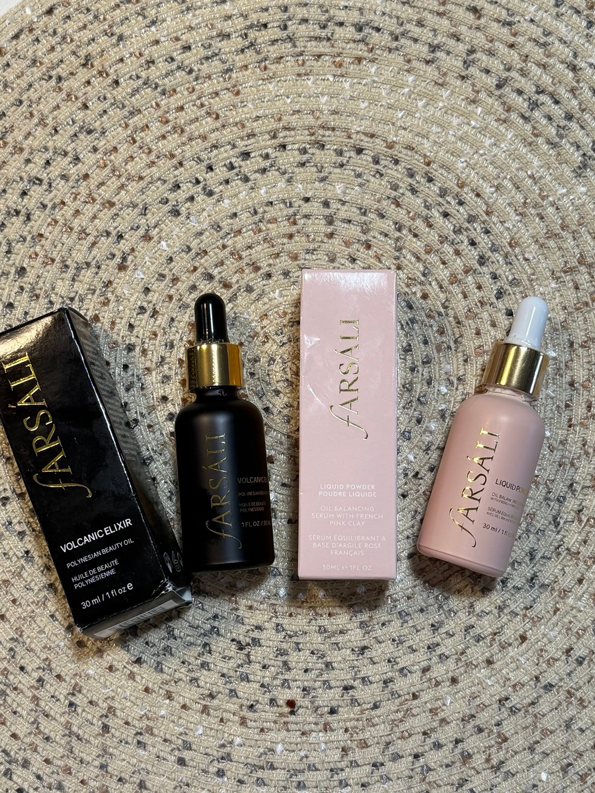Farsali Volcanic Elixir & Liquid Powder Oil Balancing serum