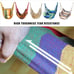 Hammock Chair Hanging Rope Swing Seat for Indoor Outdoor