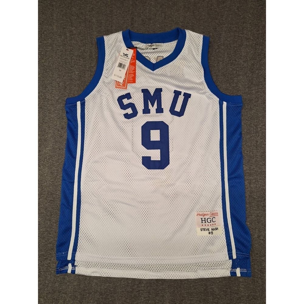 Steve Nash High School Basketball Jersey - SMU - M - NWT - HGC