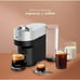 Nespresso vertuo machine with tempered glass pod holder