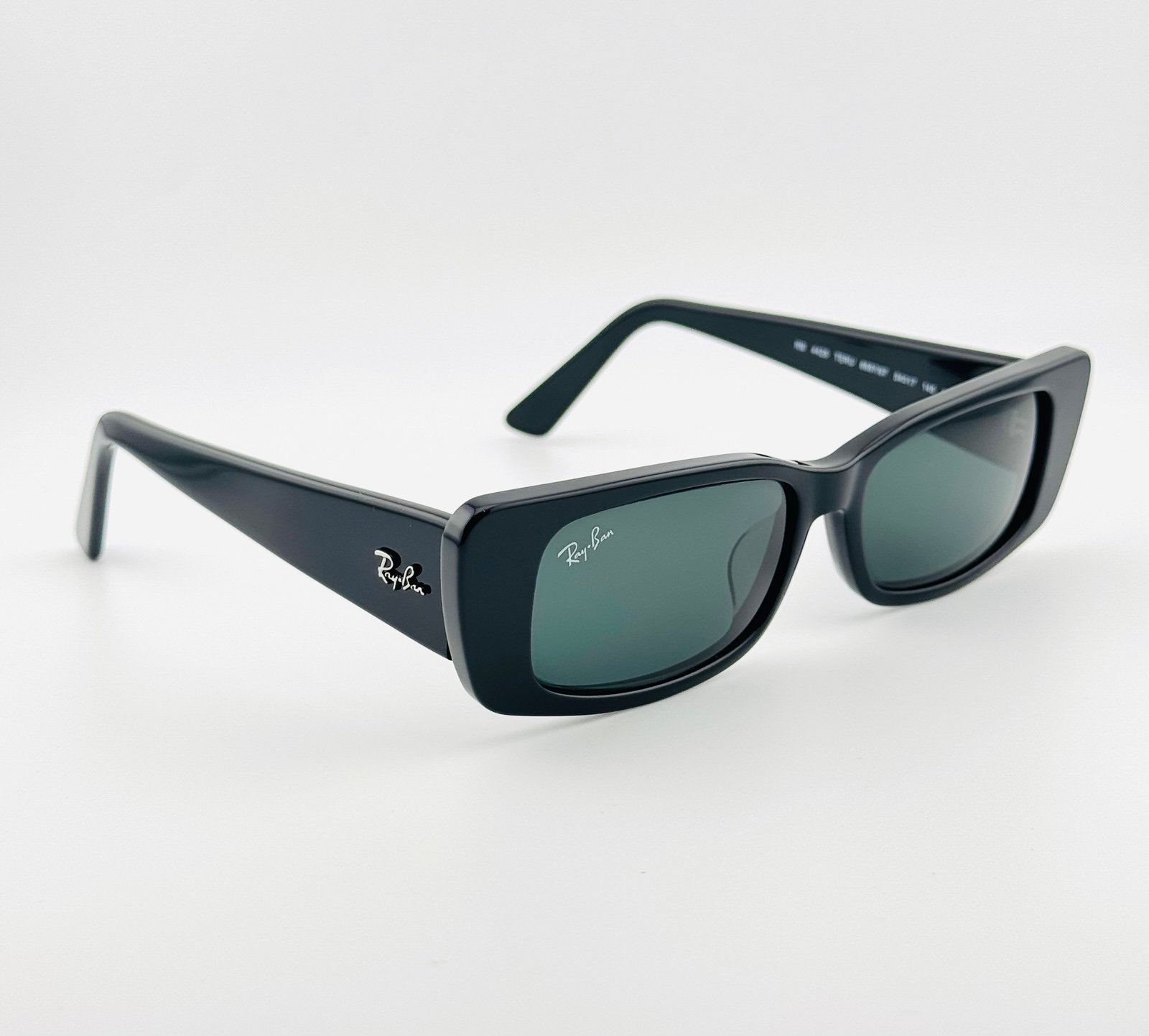 Ray-Ban Teru Bio-based Sunglasses RB 4425 Black Rectangle Frame Gray Lens UNISEX