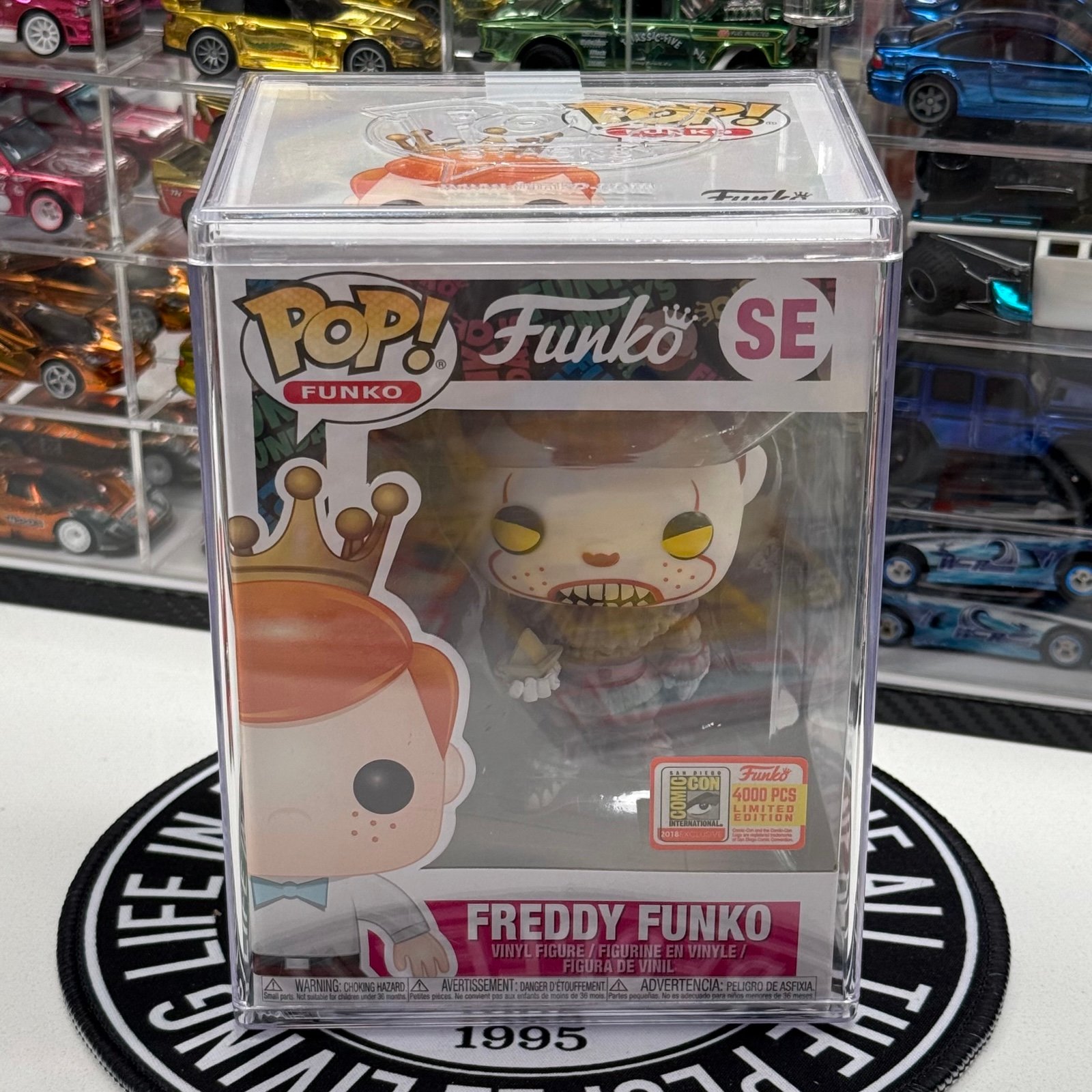 Funko Pop! Freddy as IT Pennywise (2018 SDCC Fundays Exclusive LE 4000) #SE NEW