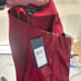 New Guess Lacquer Red Mid Rise Snake Mix Legging Size S NWT