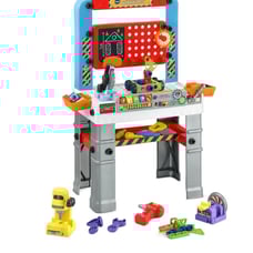 VTech Drill & Learn Workbench with Tools for Toddlers 3-6 years 60+ play pieces