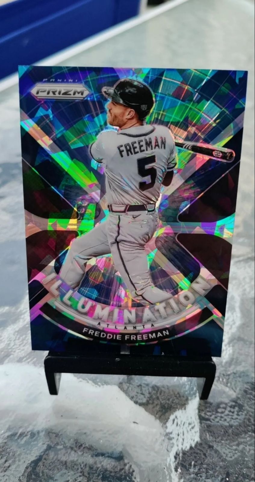 Freddy Freeman Prizm blue ice /25