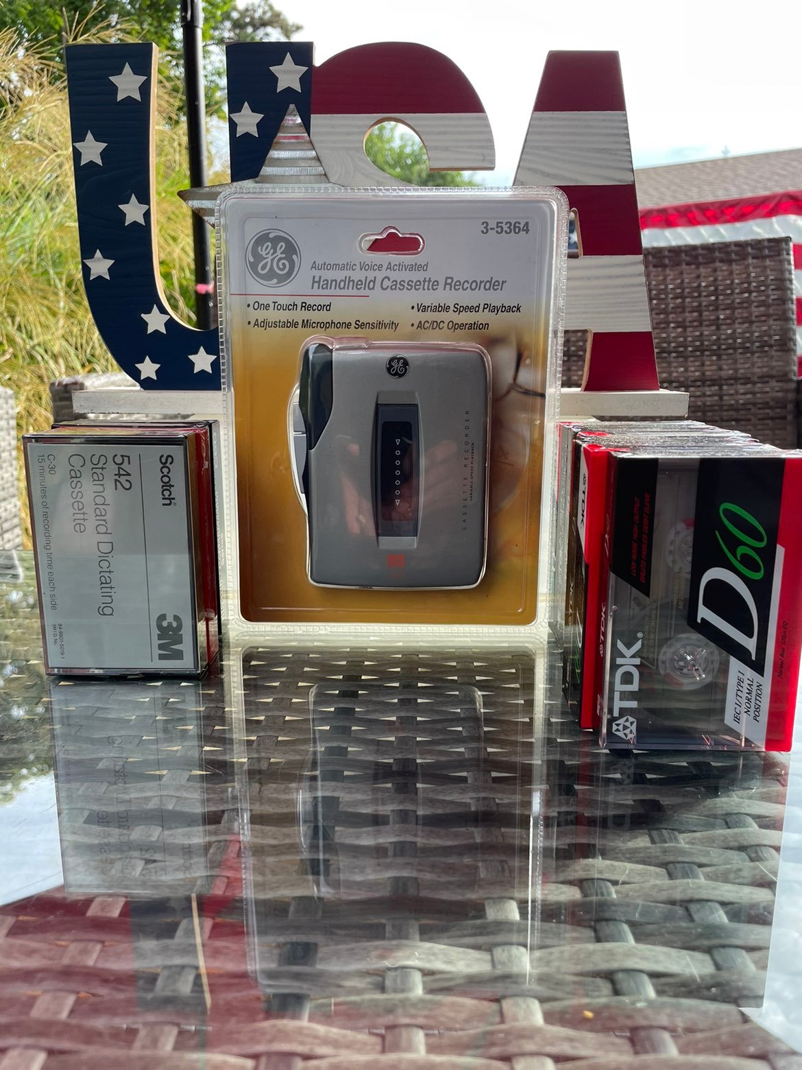 Handheld automatic voice activated Cassette Recorder