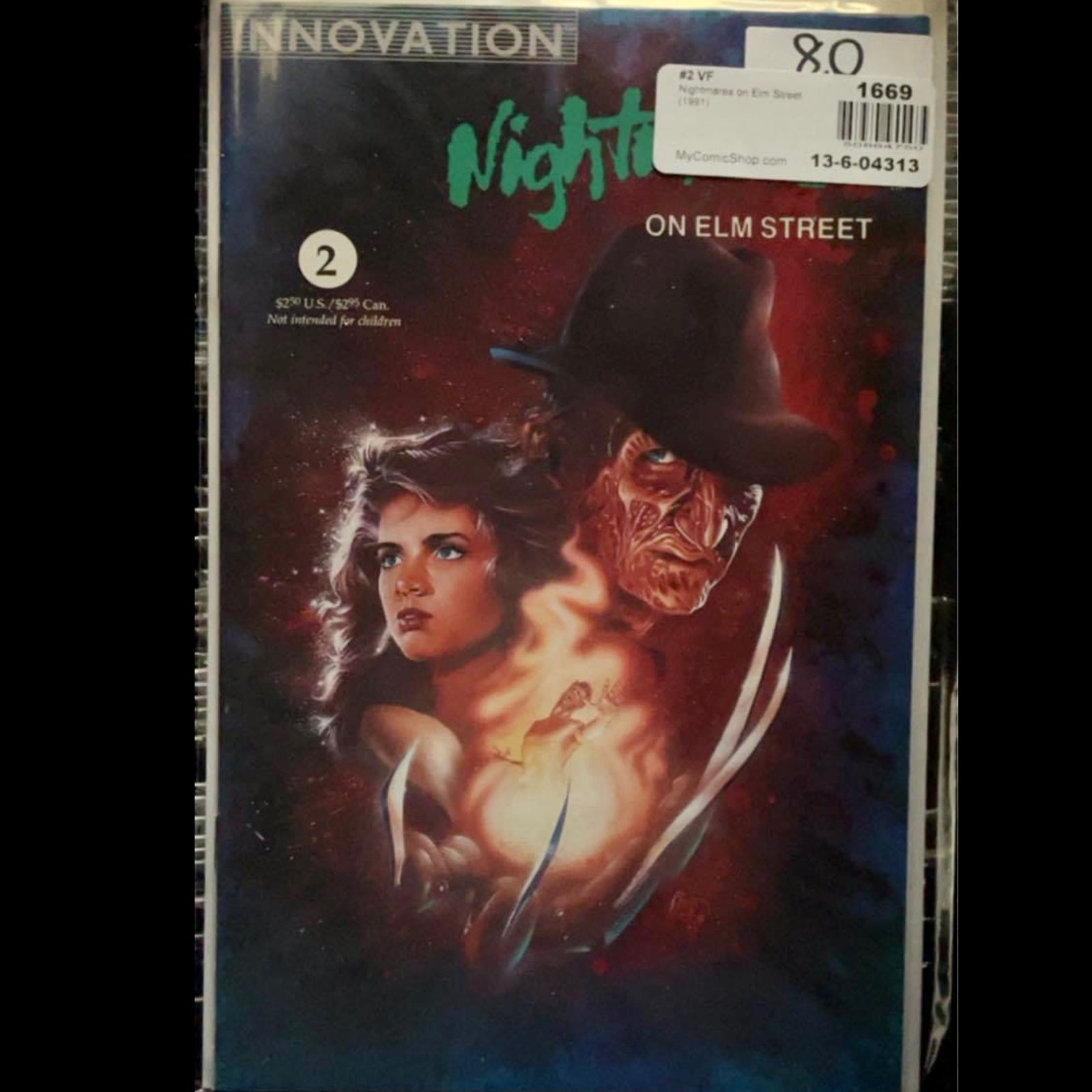 NIGHTMARES ON ELM STREET Comic Book #2 (near mint)