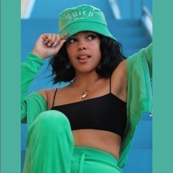 Juicy Couture X F21 Green Bucket Hat