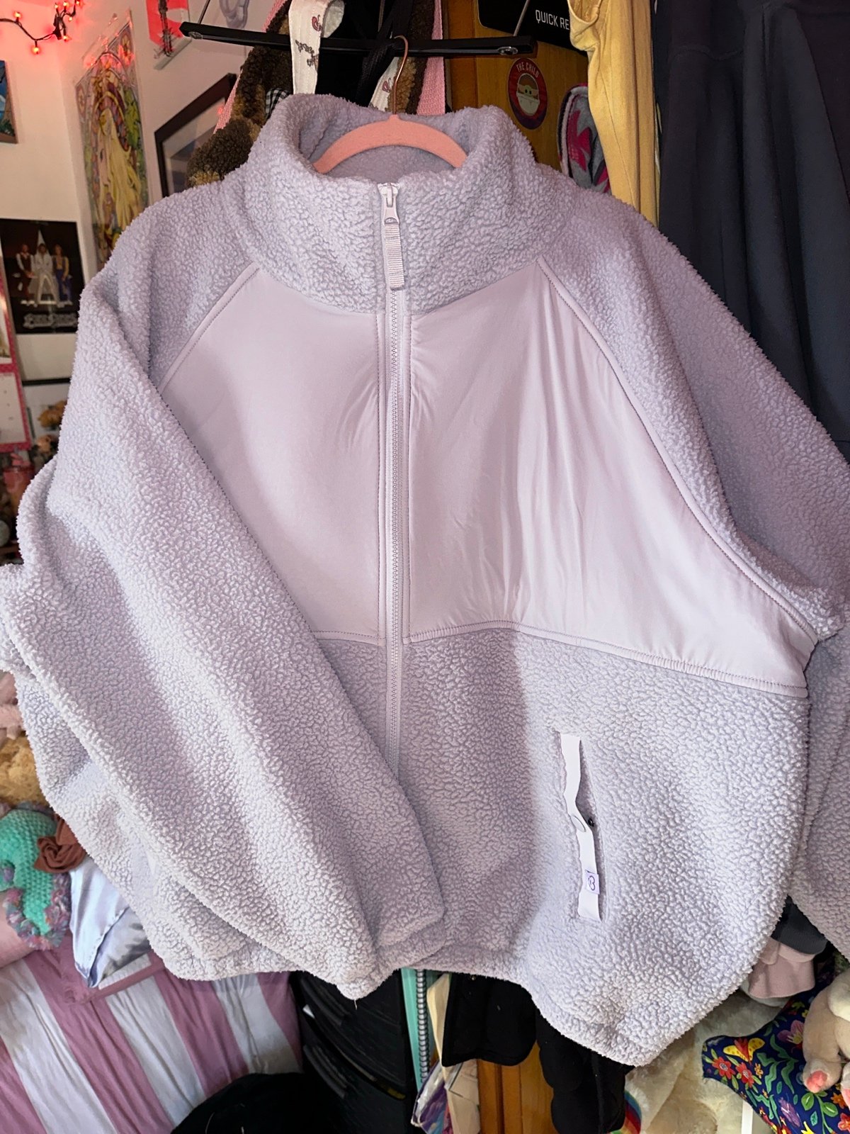 Blogilates Lilac Purple Zip Up