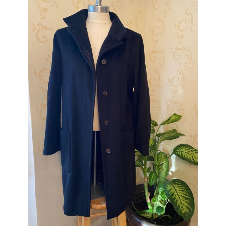 Max Mara Cashmere Blend Black Jacket Lad