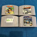 Lot of 12 Nintendo 64 Games: Tony Hawk, Diddy Kong, Gex, Paperboy, Jet, Wave, WF