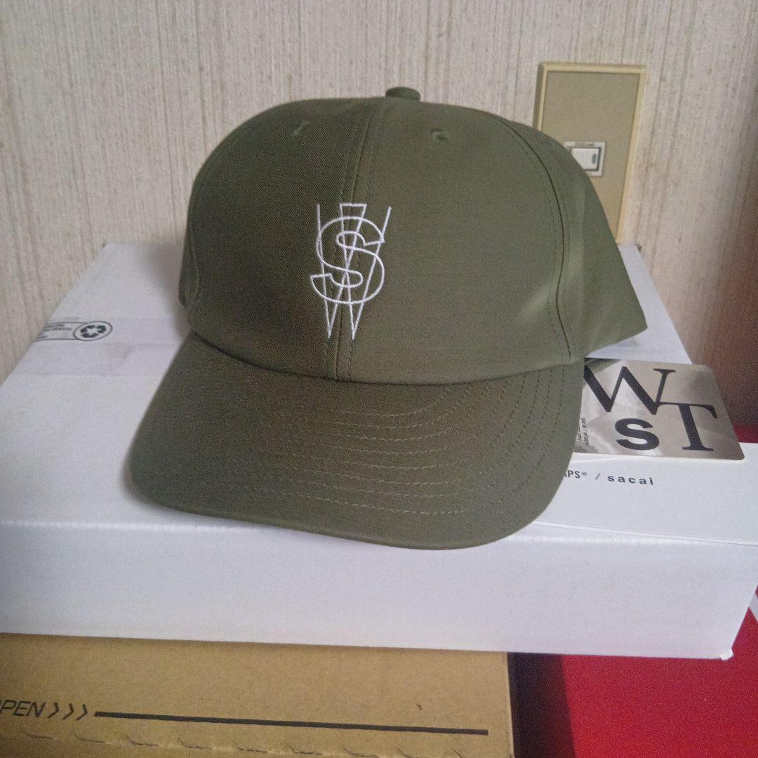 SACAI WTAPS Satin Cap サカイダブルタップスカーキ