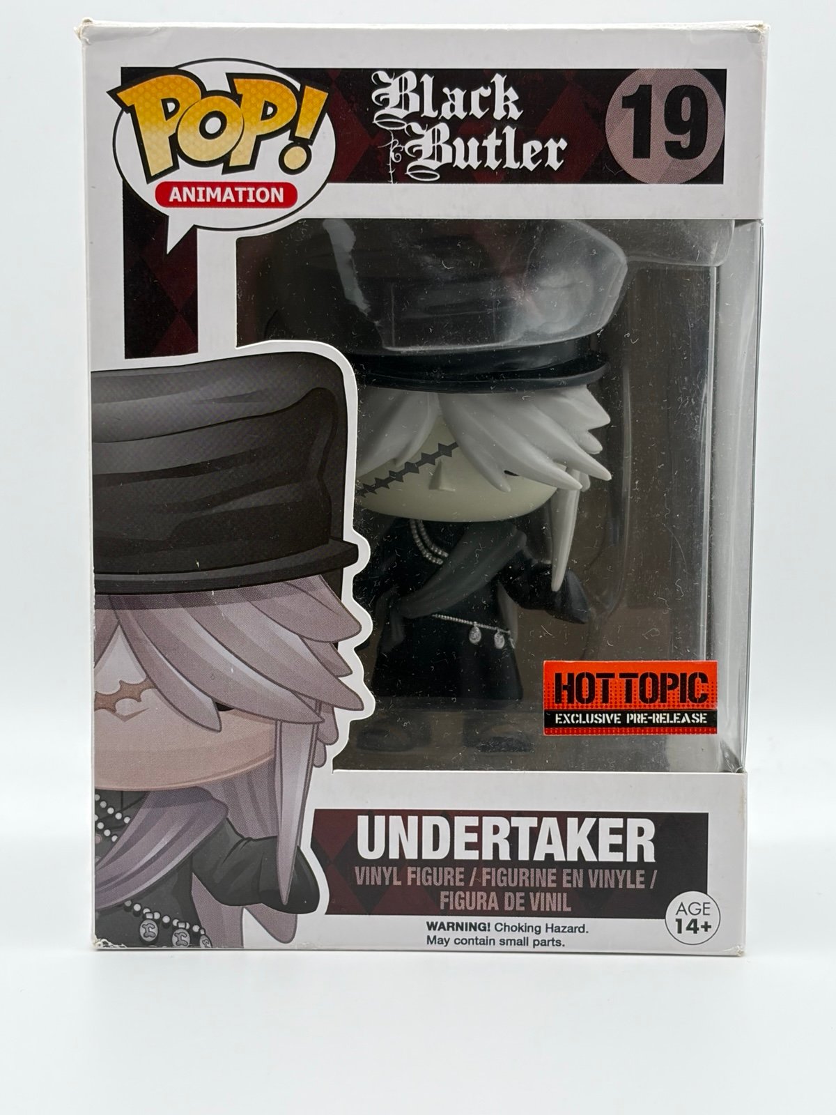 Undertaker Funko Pop! #19 - HOT TOPIC PRE RELEASE - Black Butler